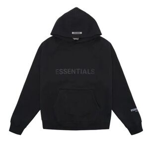 Essentials Charcoal Hoodie pullover - Size large men’s